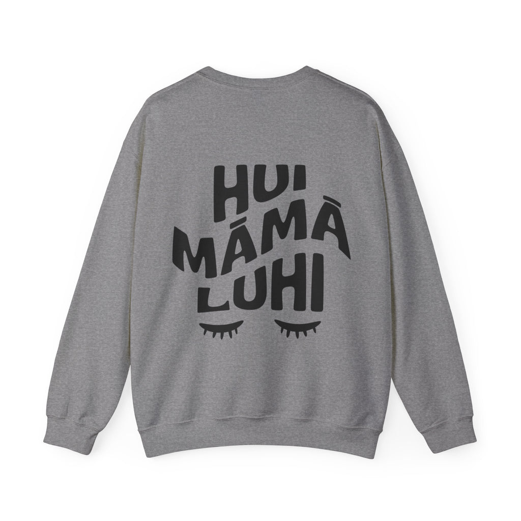 Hui Māmā Luhi Crewneck Sweatshirt