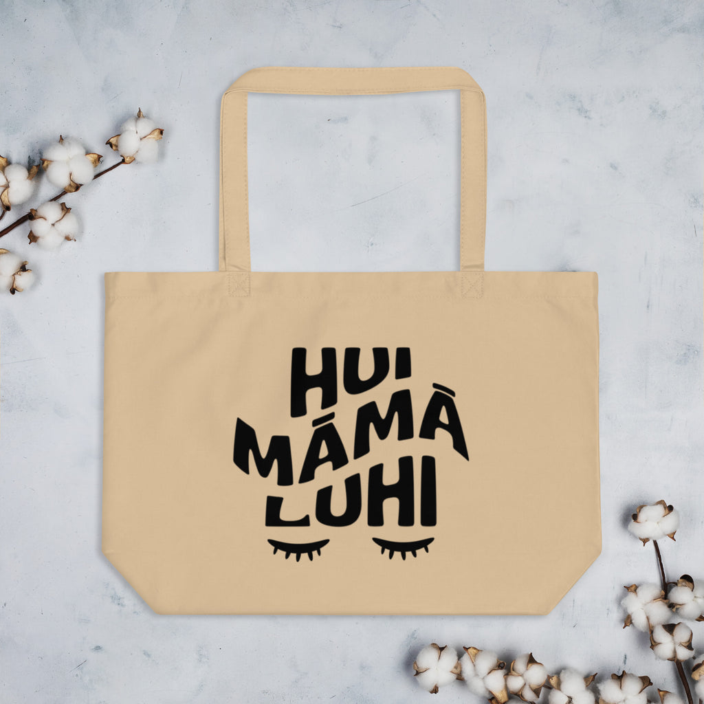 Hui Māmā Luhi Large Organic Tote Bag