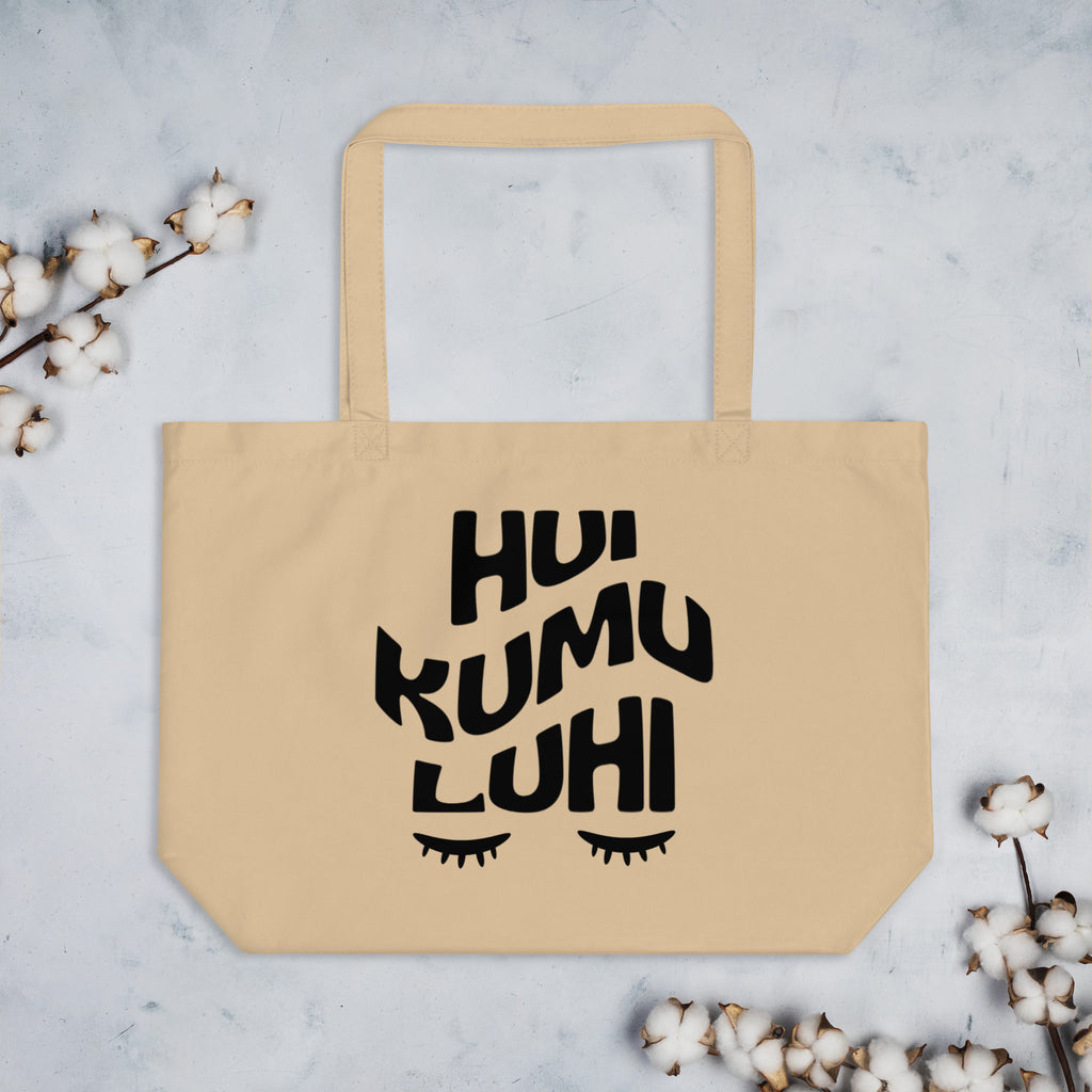 Hui Kumu Luhi Large Organic Tote Bag